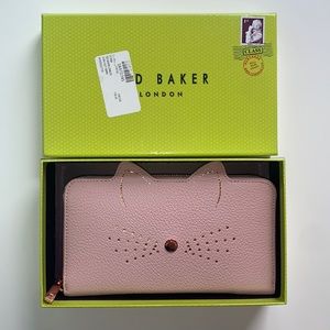 Ted Baker Light Pink Leather Wallet